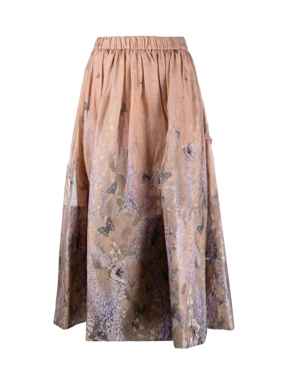 Authentic Zimmermann 3D wild botanica skirt size 1